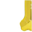 balon foliowy cyfra 1 zloty partypal 16 dgt