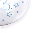 balon foliowy cyfra 2 niebieska transparentny tuban 18 orb