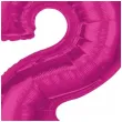 balon foliowy cyfra 2 rozowy ciemny godan 36 dgt