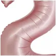 balon foliowy cyfra 2 rozowy matowy godan 30 dgt