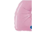 balon foliowy cyfra 2 rozowy pastel grabo 26 dgt