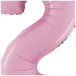 balon foliowy cyfra 2 rozowy pastel grabo 26 dgt