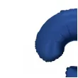 balon foliowy cyfra 3 dekoracja na urodziny granatowy matowy 34 dgt