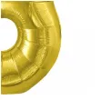 balon foliowy cyfra 3 jasnozloty partydeco 34 dgt