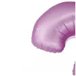 balon foliowy cyfra 3 lawendowy matowy godan 30 dgt