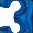 balon foliowy cyfra 3 niebieski godan 36 dgt
