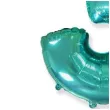 balon foliowy cyfra 3 niebieski tiffany flexmetal 34 dgt
