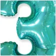 balon foliowy cyfra 3 niebieski tiffany flexmetal 34 dgt