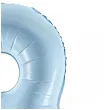 balon foliowy cyfra 3 pastel blekitny partydeco 34 dgt
