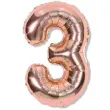 balon foliowy cyfra 3 rozowe zloto dekoracjepolska 16 dgt