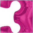 balon foliowy cyfra 3 rozowy ciemny godan 36 dgt