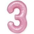 balon foliowy cyfra 3 rozowy partypal 39 dgt
