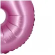 balon foliowy cyfra 3 rozowy satynowy godan 30 dgt