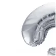 balon foliowy cyfra 3 srebrny partydeco 34 dgt