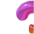 balon foliowy cyfra 3 stojaca teczowy godan 29 dgt