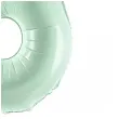 balon foliowy cyfra 3 zielony partydeco 34 dgt