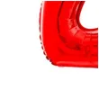 balon foliowy cyfra 4 czerwony grabo 26 dgt