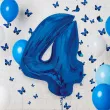 balon foliowy cyfra 4 niebieski godan 36 dgt