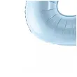 balon foliowy cyfra 4 pastel blekitny partydeco 34 dgt