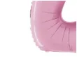 balon foliowy cyfra 4 rozowy pastel grabo 26 dgt
