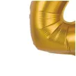 balon foliowy cyfra 4 satynowa zloty godan 14 dgt