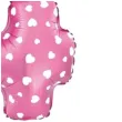 balon foliowy cyfra 4 serca rozowy jasny jix 18 dgt