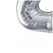 balon foliowy cyfra 4 srebrny partydeco 34 dgt