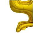 balon foliowy cyfra 4 stojaca zloty godan 29 dgt