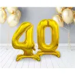 balon foliowy cyfra 4 stojaca zloty godan 29 dgt