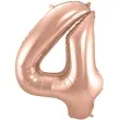 balon foliowy cyfra 4 szampanski folat 34 dgt