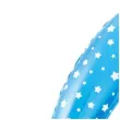 balon foliowy cyfra 4 w gwiazdki niebieski jix 18 dgt
