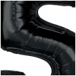 balon foliowy cyfra 5 czarny godan 36 dgt