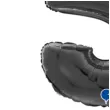 balon foliowy cyfra 5 czarny grabo 26 dgt