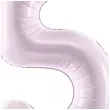 balon foliowy cyfra 5 fioletowy partydeco 34 dgt