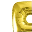 balon foliowy cyfra 5 jasnozloty partydeco 34 dgt