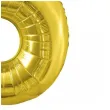 balon foliowy cyfra 5 jasnozloty partydeco 34 dgt