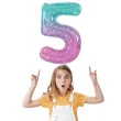 balon foliowy cyfra 5 kosmos teczowy godan 31 dgt