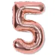 balon foliowy cyfra 5 rozowe zloto dekoracjepolska 16 dgt