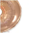 balon foliowy cyfra 5 rozowe zloto flexmetal 34 dgt