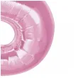 balon foliowy cyfra 5 rozowy jasny godan 36 dgt
