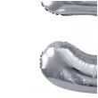 balon foliowy cyfra 5 srebrny partydeco 34 dgt