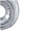 balon foliowy cyfra 5 srebrny partydeco 34 dgt