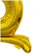 balon foliowy cyfra 5 stojaca zloty godan 29 dgt