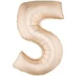 balon foliowy cyfra 5 szampanski godan 34 dgt