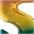 balon foliowy cyfra 5 teczowy funny fashion 40 dgt