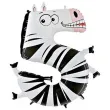 balon foliowy cyfra 5 zebra grabo 40 dgt