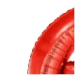 balon foliowy cyfra 6 czerwony funny fashion 40 dgt