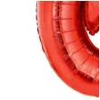 balon foliowy cyfra 6 czerwony funny fashion 40 dgt