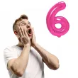 balon foliowy cyfra 6 fuksja partypal 16 dgt