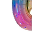 balon foliowy cyfra 6 holo teczowy grabo 40 dgt